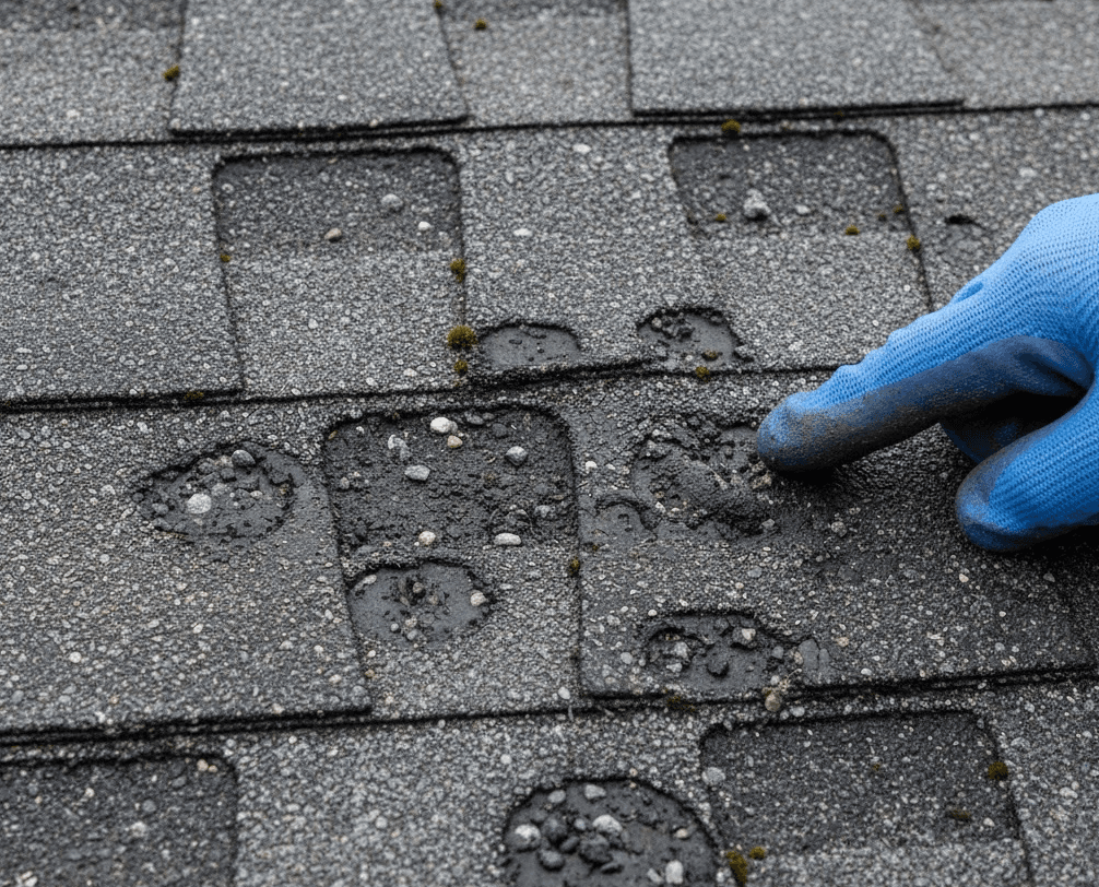 Hail Damage Roof Repair