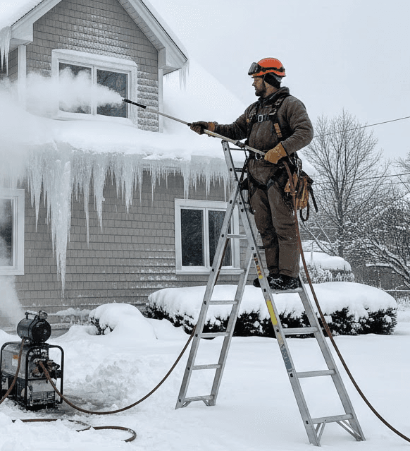 Ice Dam Removal