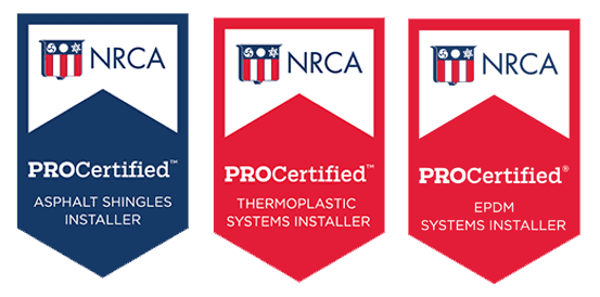 NRCA PROCertified — Asphalt Shingles, Thermoplastic Systems, and EPDM Systems Installer