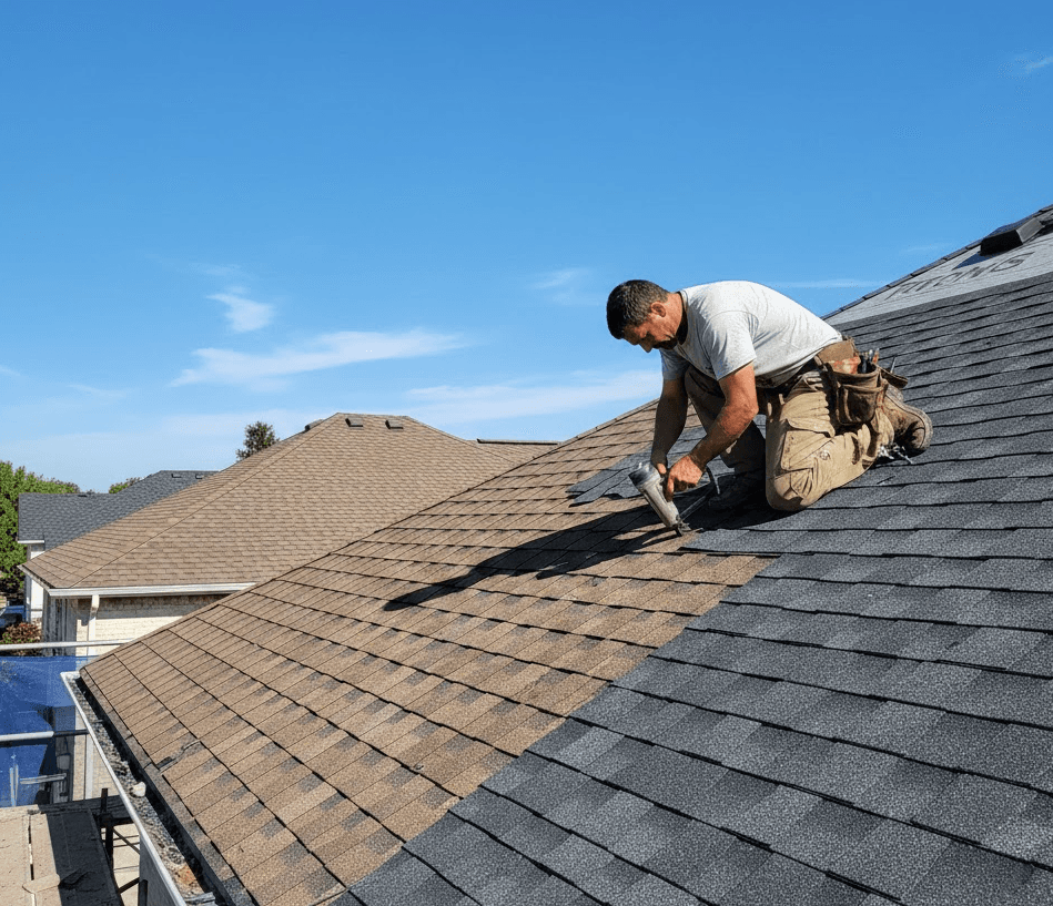 Wind Damage Roof Restoration
