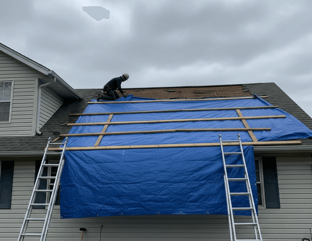 Emergency Tarping